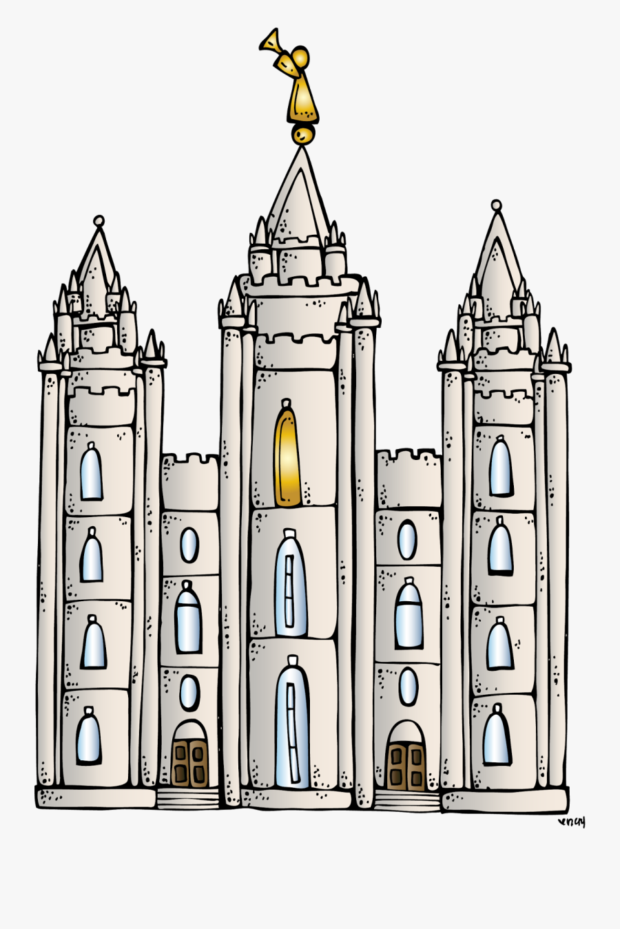 Lavishly Lds Church Building Coloring Page Robbygurl - Lds Temple Clipart, Transparent Clipart