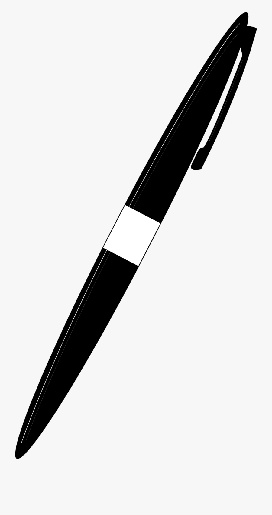 Pen Clipart No Background - Knife Silhouette Clip Art, Transparent Clipart