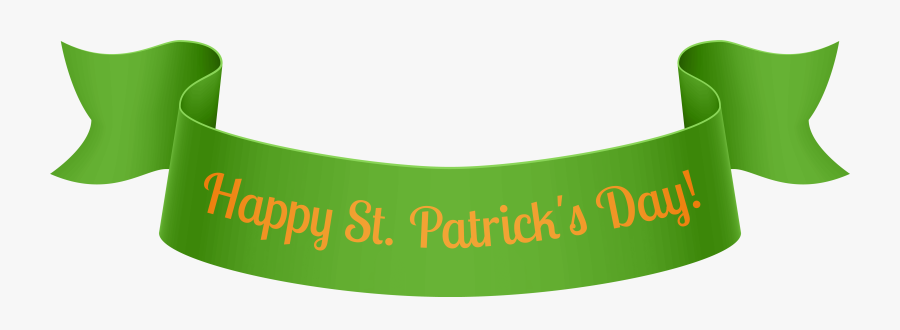 St Patricks Day Banner Png Clip Art - St Patricks Day Banner Clip Art, Transparent Clipart