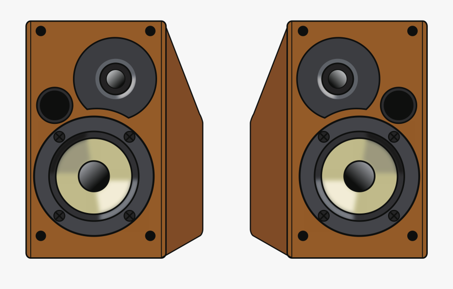 Transparent Speakers Vector Png - Clip Art Speakers, Transparent Clipart