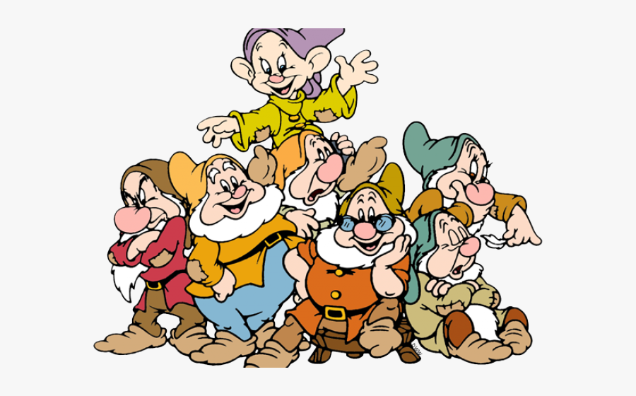 Snow White Clipart Dwarfs - Snow White And The Seven Dwarfs Clipart, Transparent Clipart