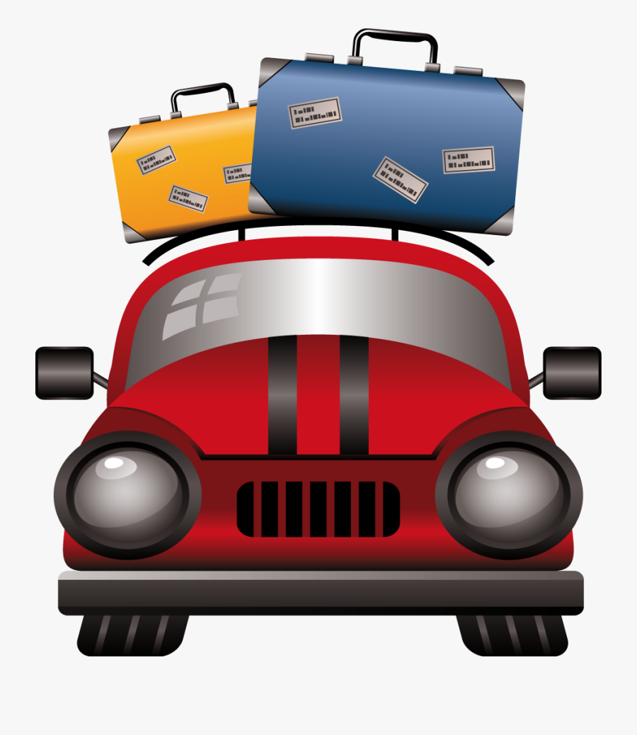 Traveling Car Clipart - Travel Car Icon Png, Transparent Clipart