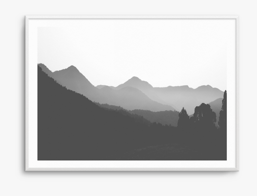 Clip Art Minimalist Mountains - Summit, Transparent Clipart