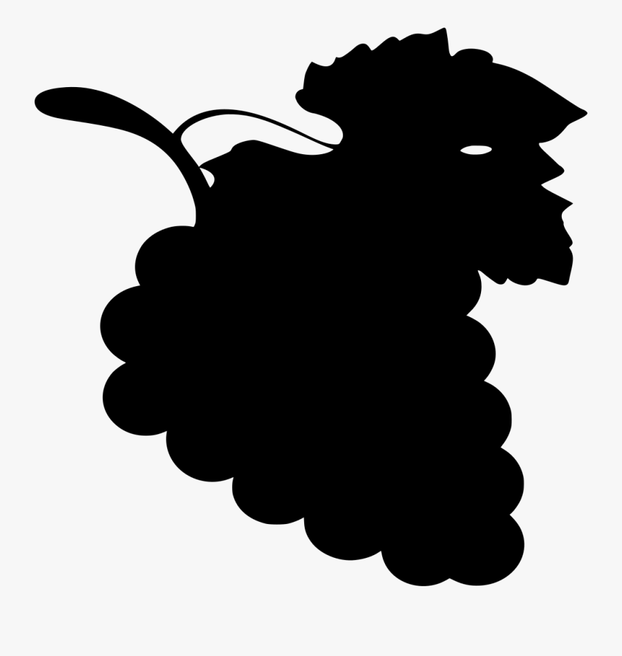 Grape Black Clip Art - Transparent Background Grapes Clipart, Transparent Clipart