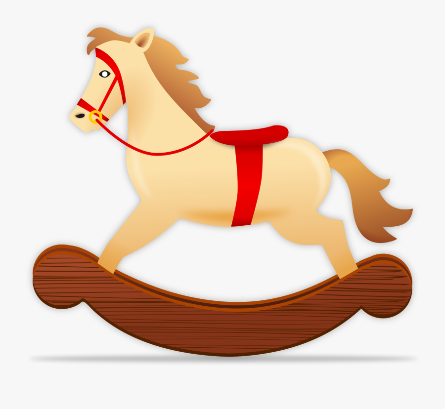 Wood Horse - Rocking Horses Clipart Png, Transparent Clipart