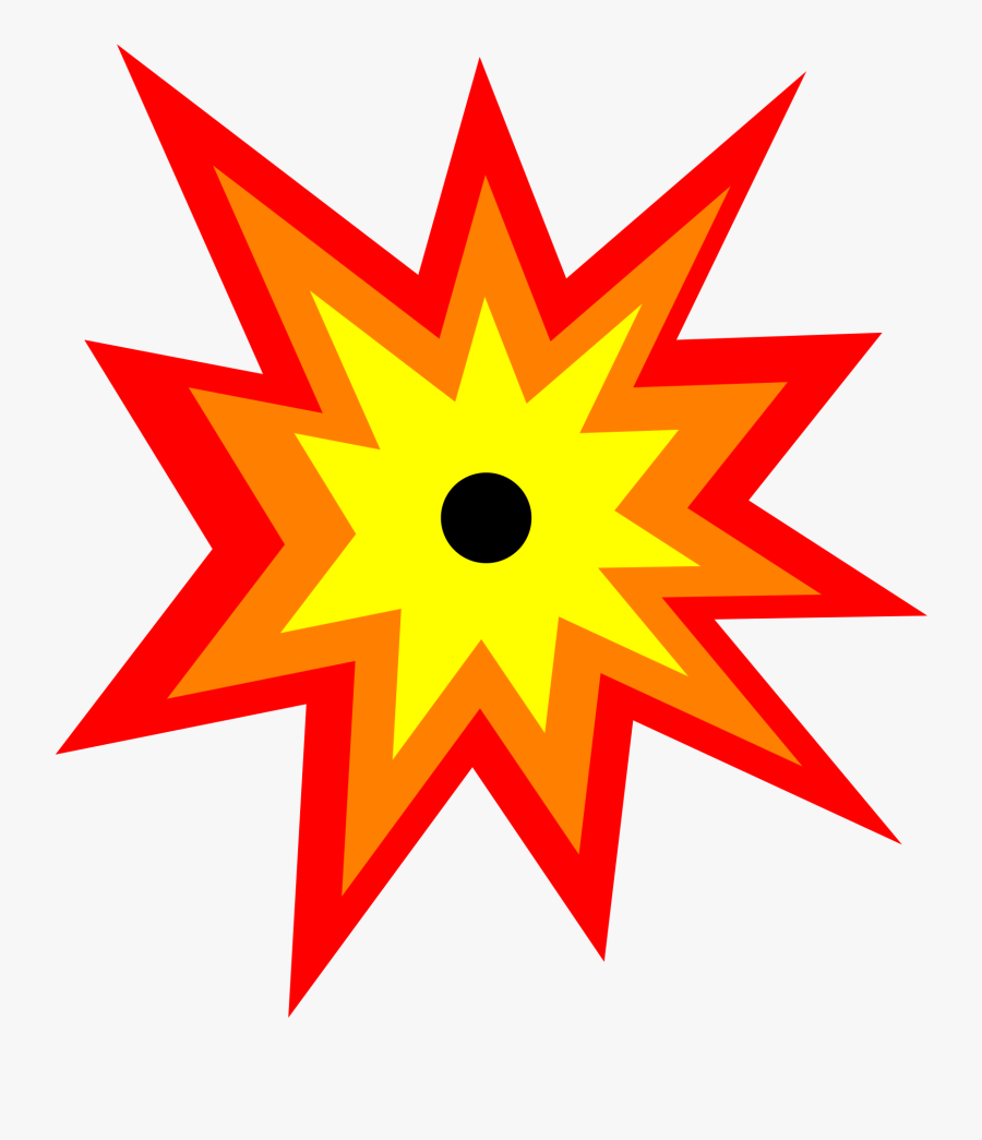 Transparent Explosion Cartoon, Transparent Clipart