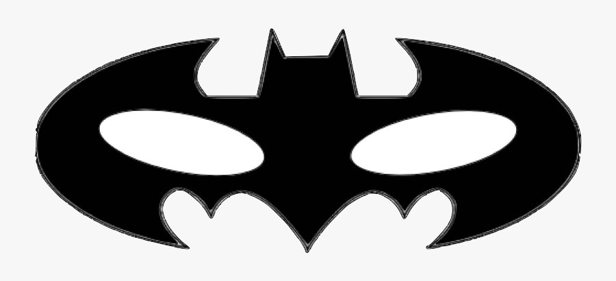 Batman Throwing Star Clipart - Batman Cut Out Mask, Transparent Clipart