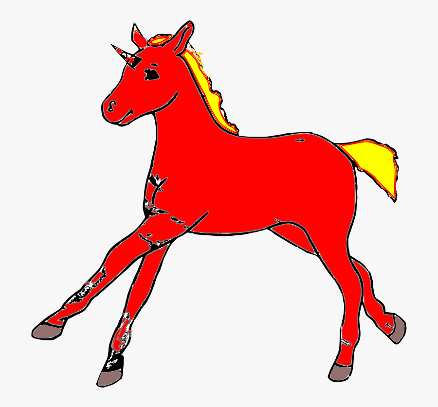 Horse,colt,pony, Transparent Clipart