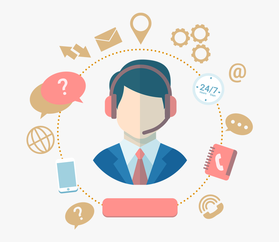 Space Science & Technology - Clip Art Tech Support Logo, Transparent Clipart