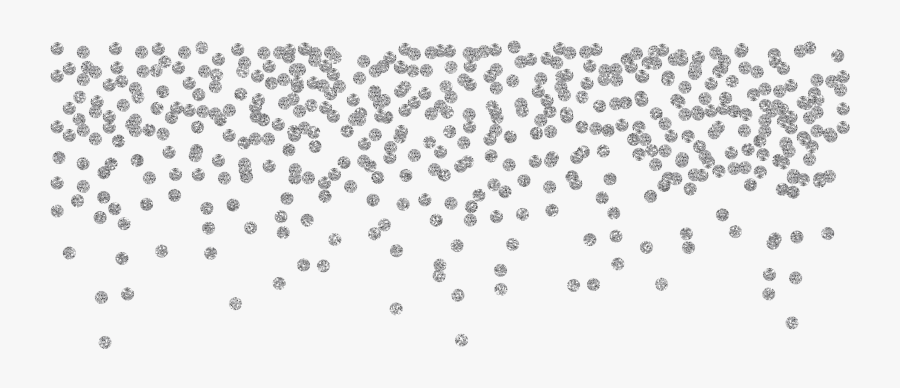 Clip Art Silver Confetti Png - Gold Glitter Confetti Png, Transparent Clipart