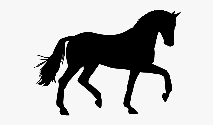 Clip Art Dressage Horse Clip Art - Transparent Background Horse Clipart, Transparent Clipart