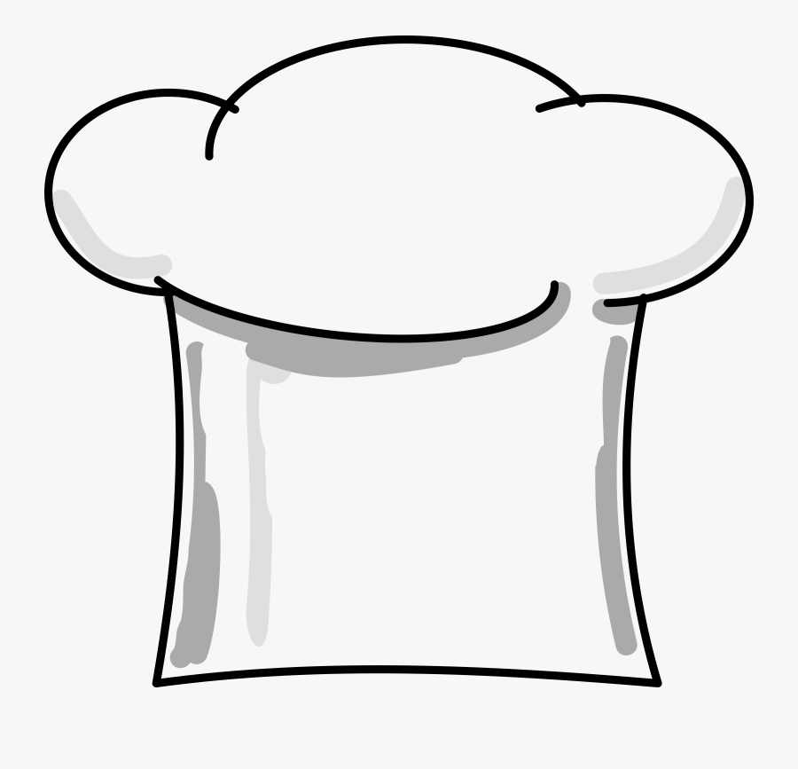 Cartoon Chef Hat Clip Art - Transparent Cartoon Chef Hat, Transparent Clipart