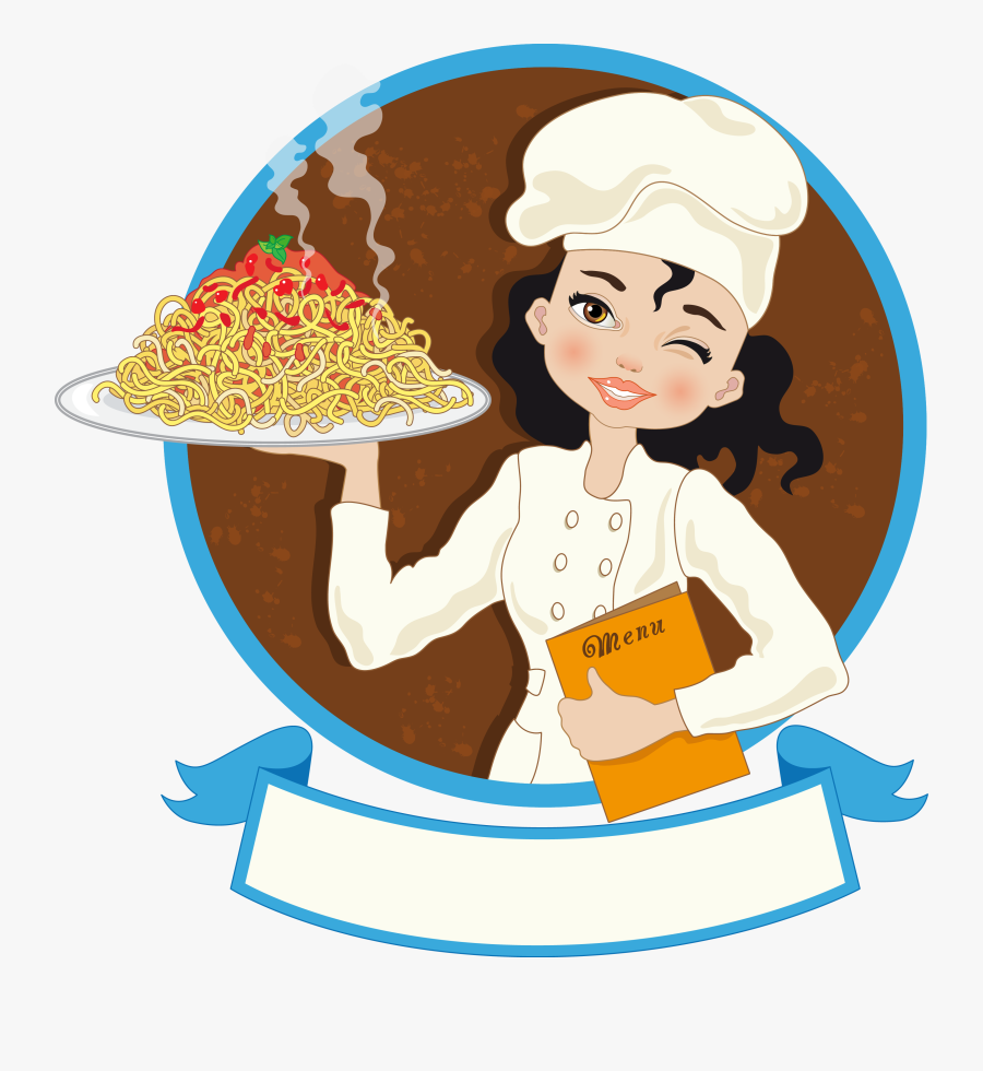 Transparent Female Chef Clipart - Clipart Cook Chef, Transparent Clipart