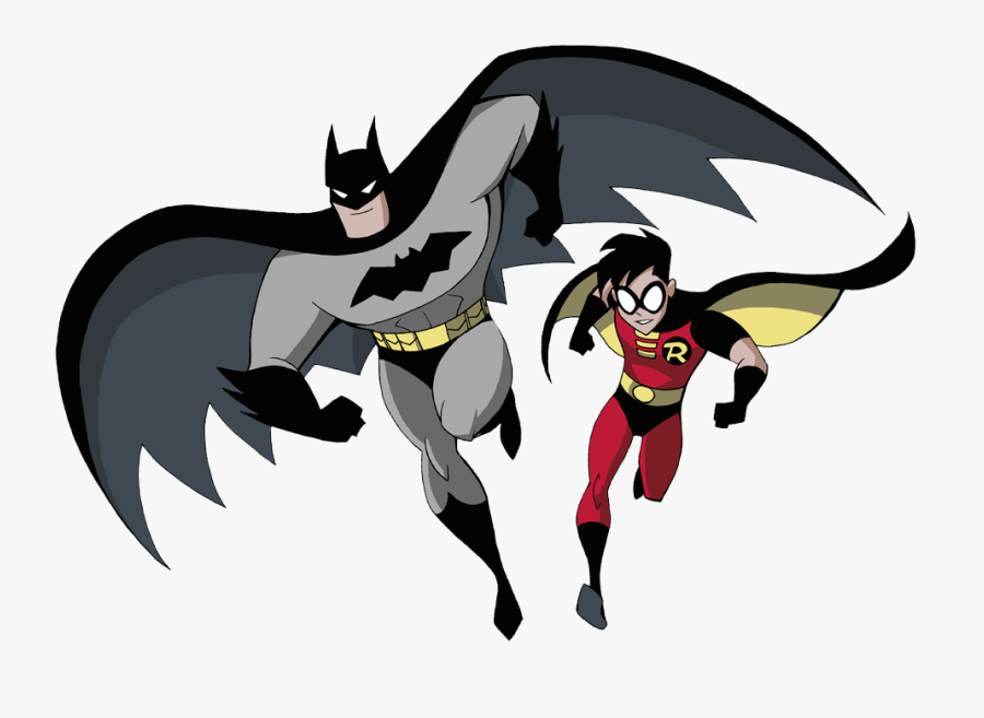Transparent African American Superhero Clipart - Batman And Robin Transparent Background, Transparent Clipart