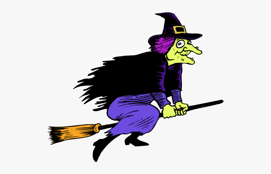 Free To Use Public Domain Witch Clip Art - Witch Clipart, Transparent Clipart