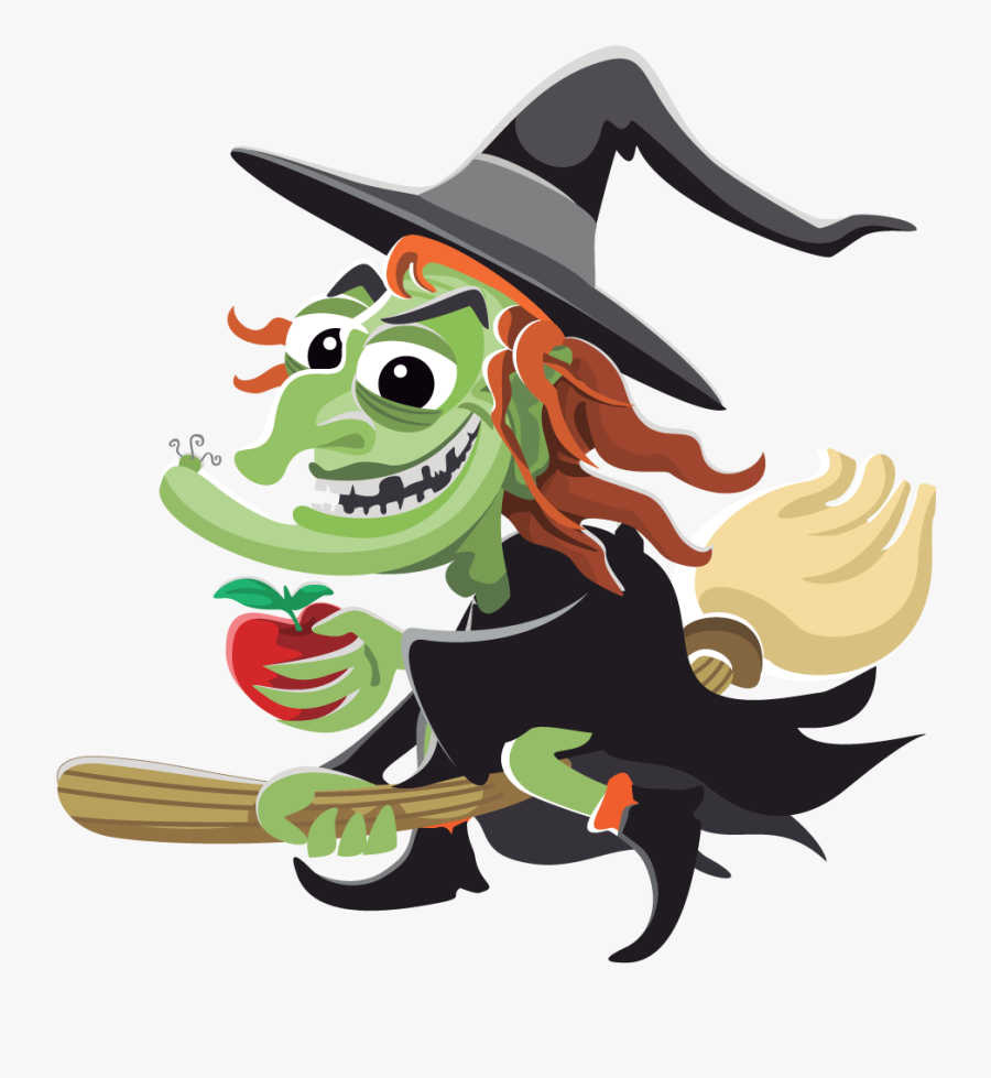 Free Witch Clipart - Witch Clipart Png, Transparent Clipart