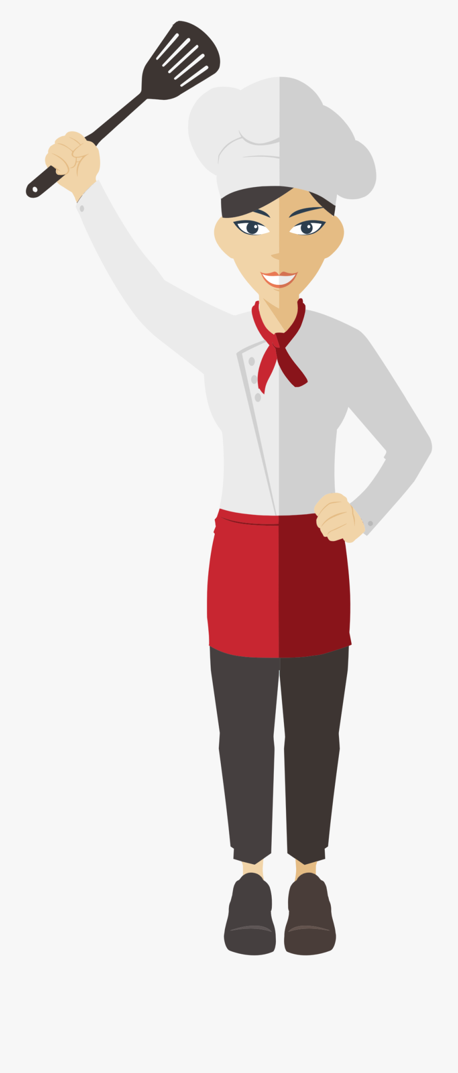 Thumb Image - Chef Woman Png, Transparent Clipart