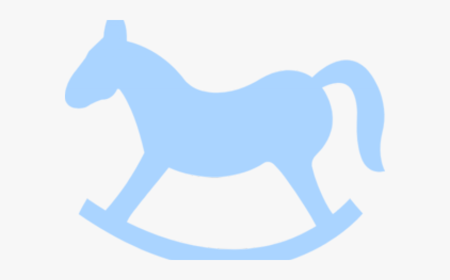 Transparent Baby Horse Png - Rocking Horse Clipart Black And White, Transparent Clipart