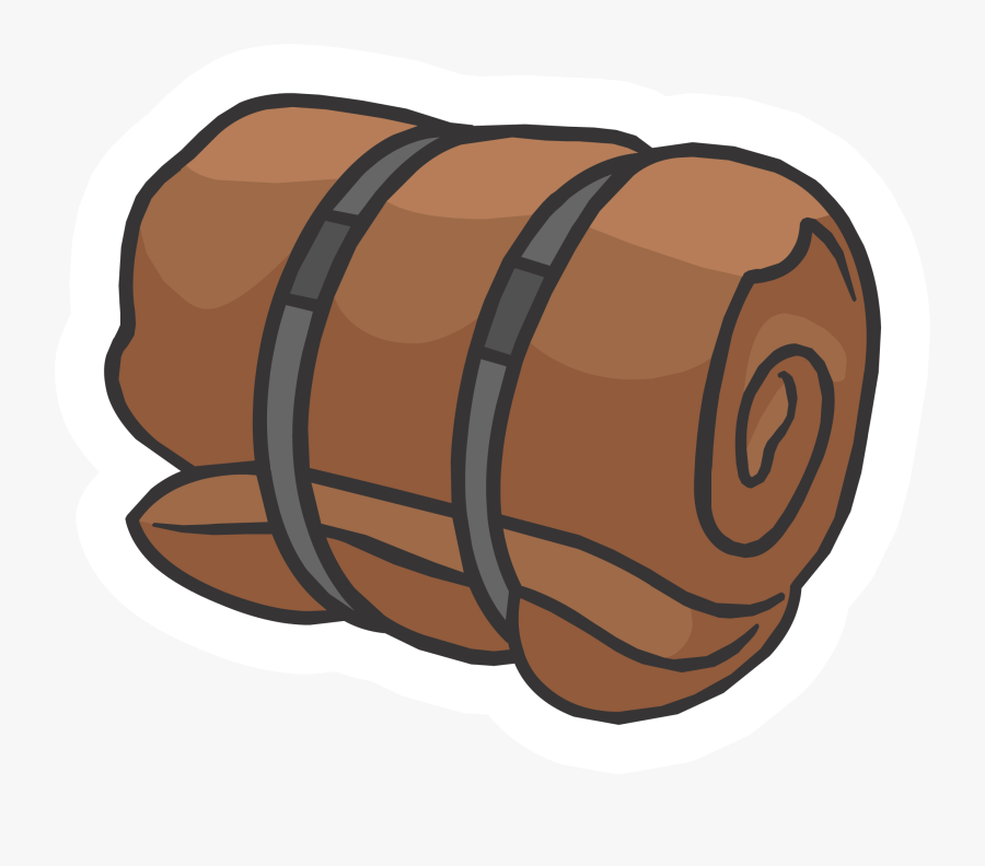 Sleeping Bag Pin Club Penguin Wiki Fandom Powered By - Sleeping Bag Clipart Png, Transparent Clipart