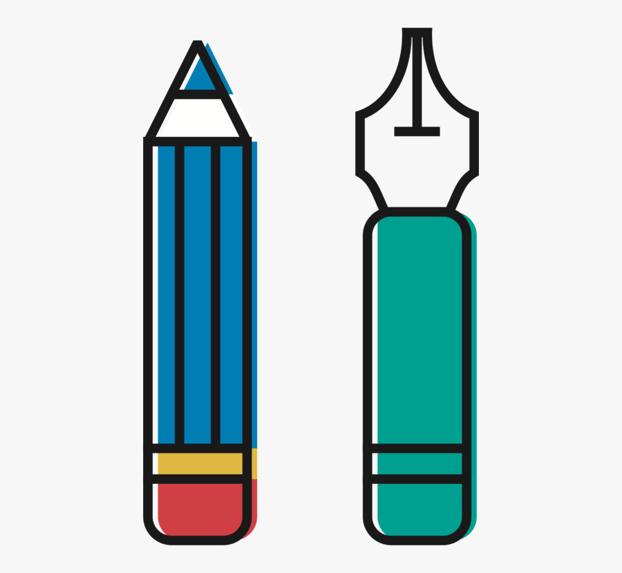 Pen & Pencil Cases Pens Fountain Pen Quill, Transparent Clipart