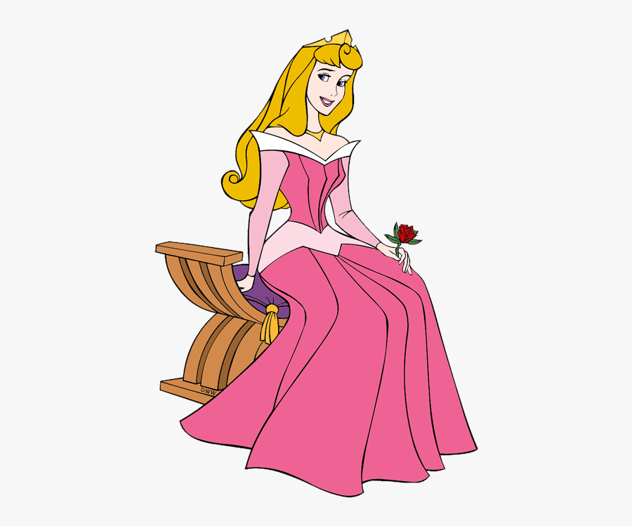 Clip Art Sleeping Beauty Download - Disney Princess Drinking Tea, Transparent Clipart