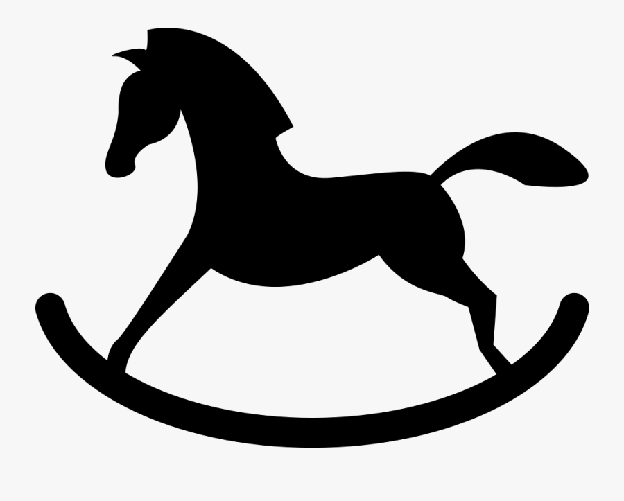 Rocker Horse Silhouette Free Vector Icons Designed - Rocking Horse Silhouette Vector, Transparent Clipart