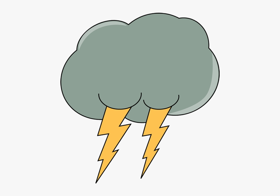 Lightning Clipart Info Cloud With Free Transparent - Cartoon, Transparent Clipart