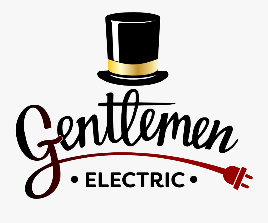 Lightning Clipart Electrical System - Hd Gentlemen Logo Png, Transparent Clipart