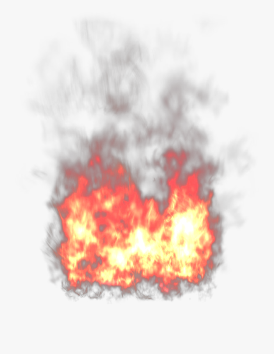 Real Fire Clipart - Realistic Fire Transparent Background, Transparent Clipart