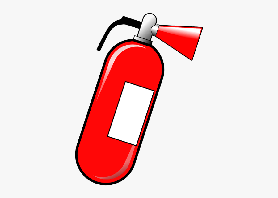 Long Fire Cliparts - Fire Extinguisher Transparent Background, Transparent Clipart
