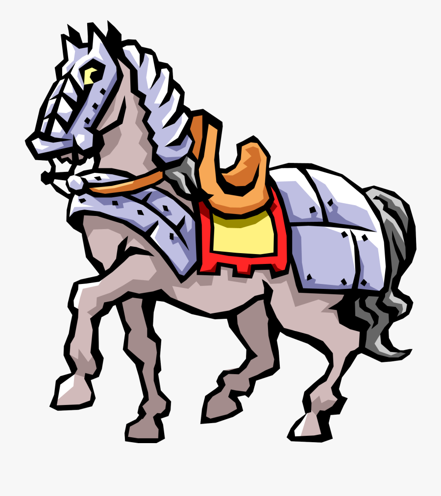 Transparent Government Clipart - Battle Horse Clip Art, Transparent Clipart