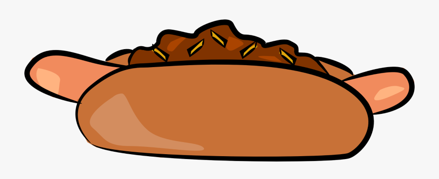 Dog Clipart Eating - Chili Dog Clip Art, Transparent Clipart