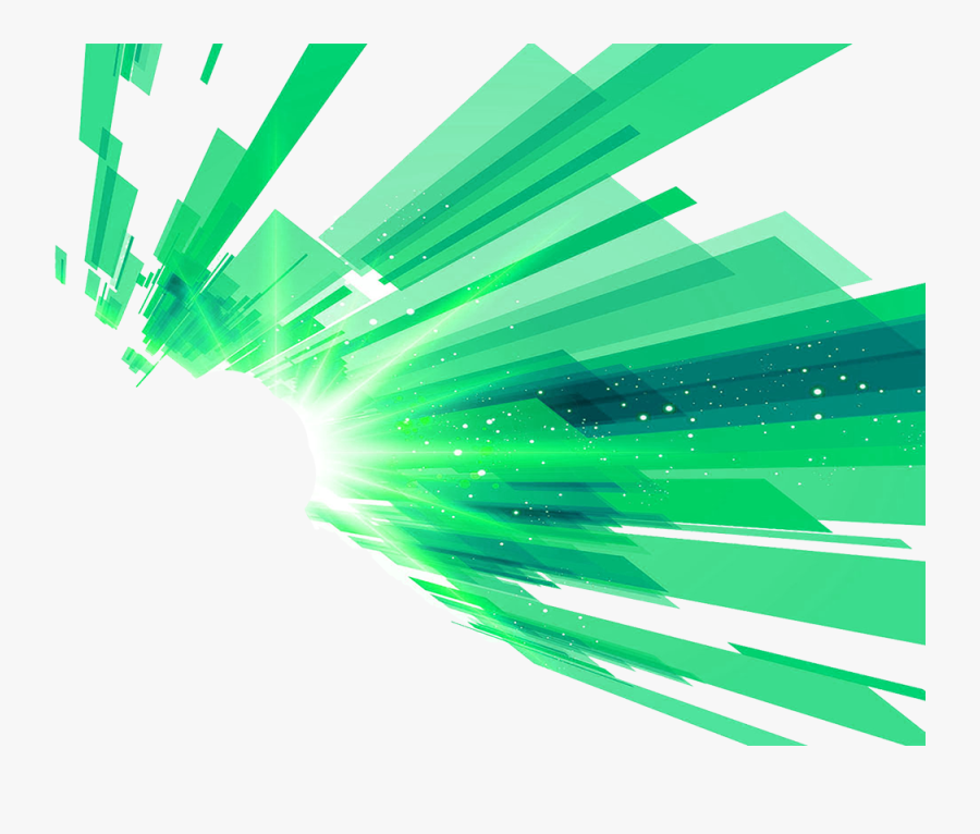 Art Of Abstract Green Effects Magenta Technology Clipart - Abstract Geometric Background Blue, Transparent Clipart