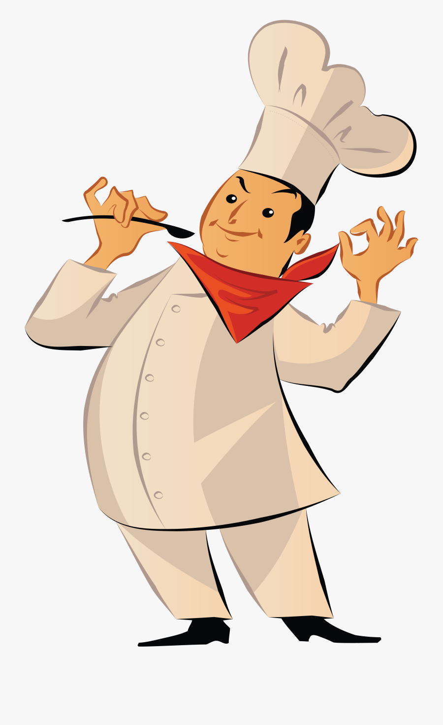Male-chef - Повар Клипарт, Transparent Clipart