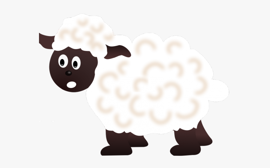 Lamb Clipart Sleeping - Cute Transparent Background Sheep Clipart Png, Transparent Clipart