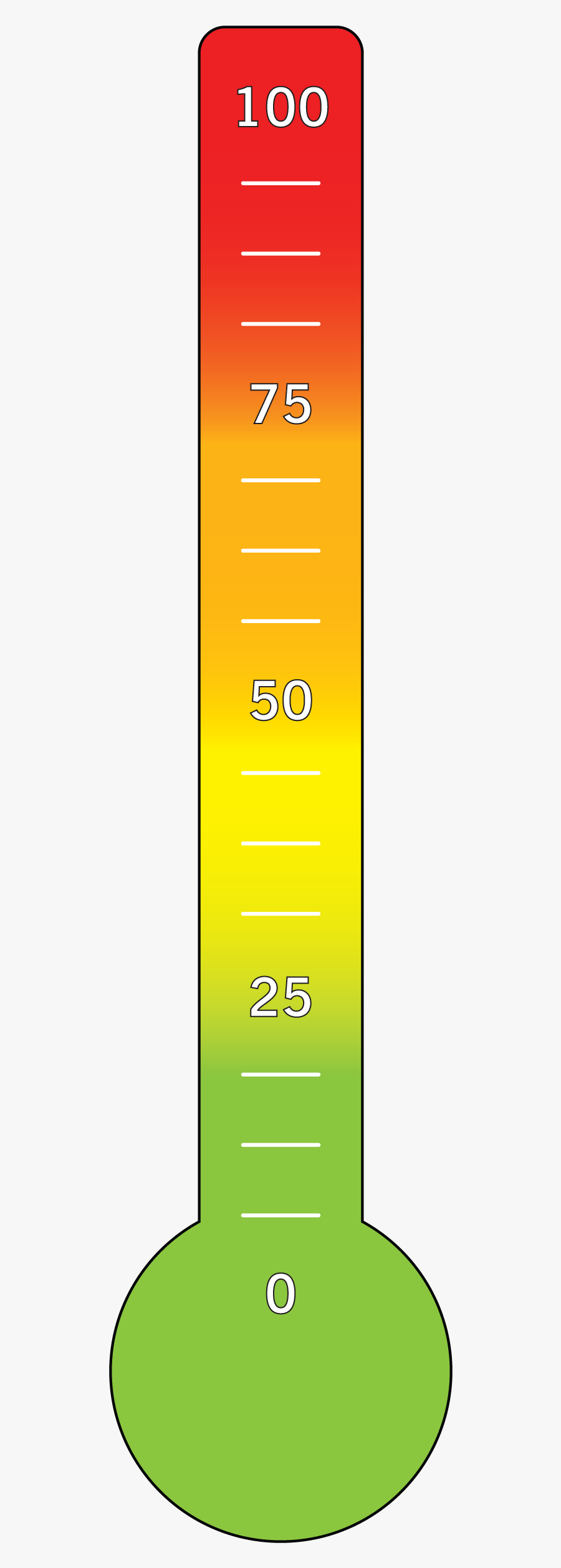 Focus Quarterly - Termometer Clipart, Transparent Clipart
