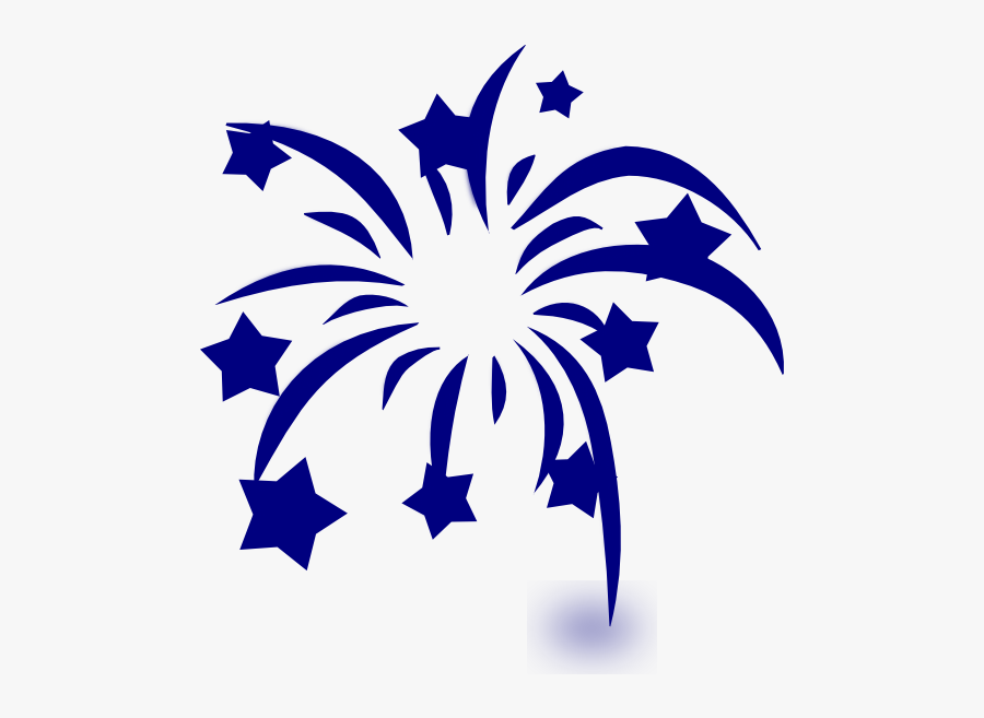 Fireworks Clipart Vector - Fourth Of July Fireworks Icon, Transparent Clipart