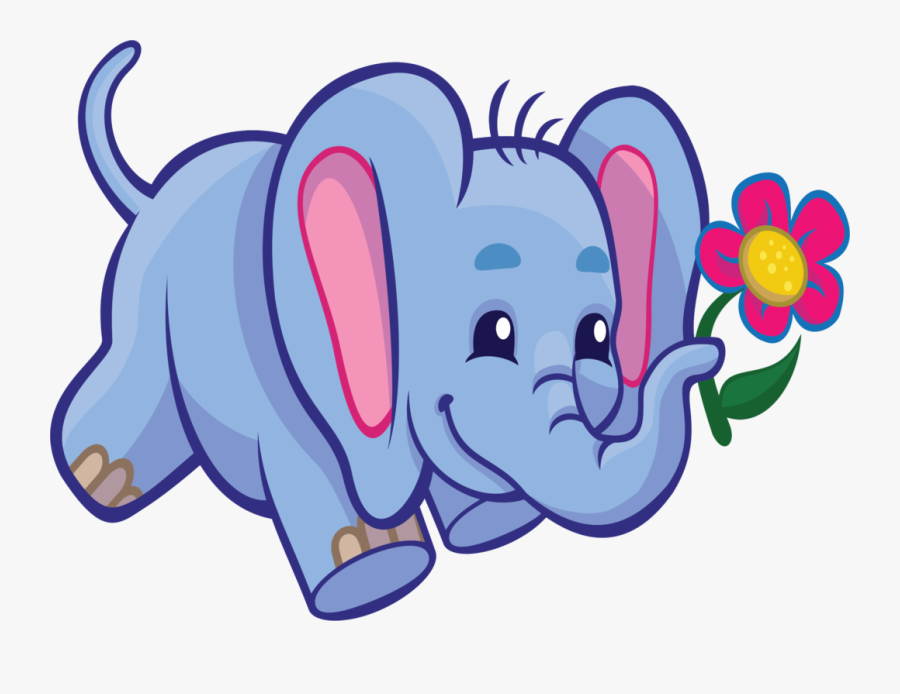 Temporary Elephant Cartoon Cute Free Image On Pixabay - Vector Elephant Cartoon Png, Transparent Clipart