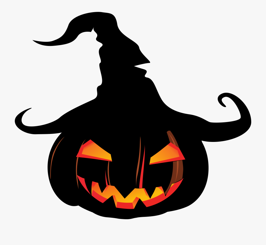 Witch Clipart Pumpkin, Transparent Clipart