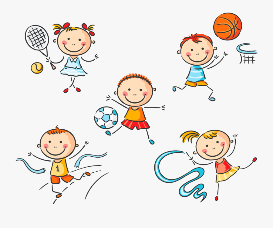 Child Sport Clip Art, Transparent Clipart