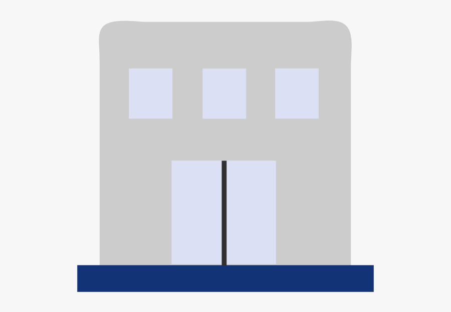Gray Building Svg Clip Arts - Wardrobe, Transparent Clipart