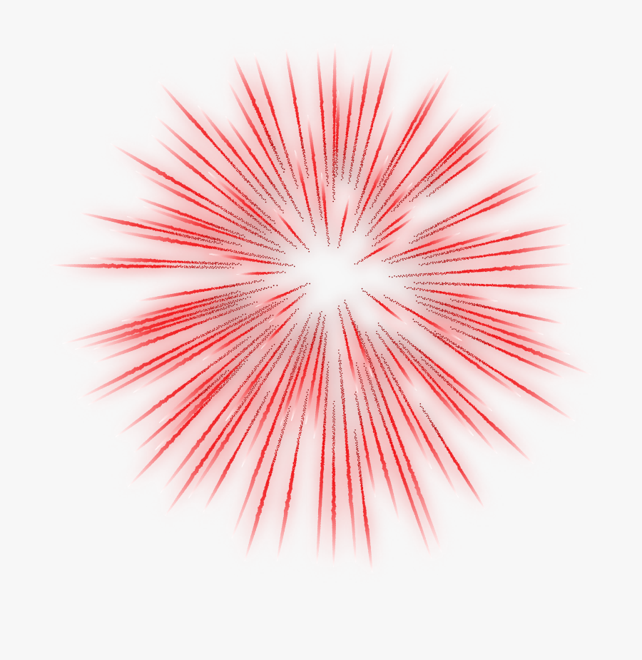 Transparent Firework Clipart , Png Download - Red Fireworks Transparent Background, Transparent Clipart