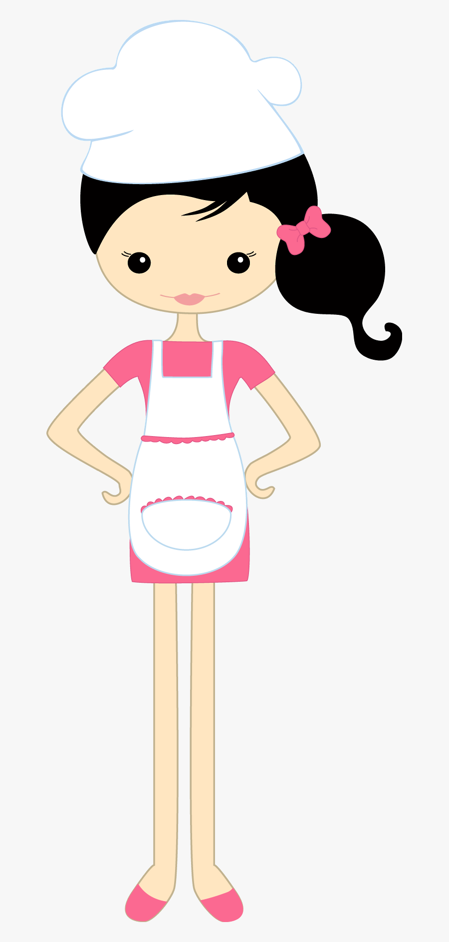 Menina Confeiteira, Transparent Clipart