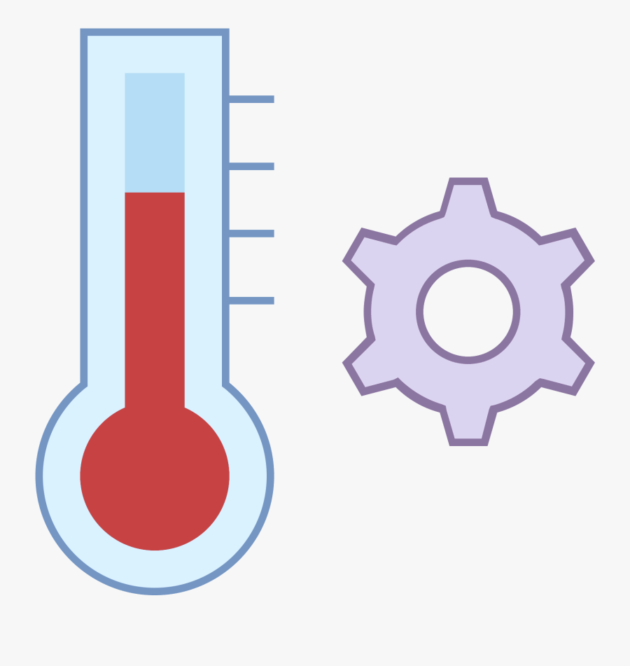 Thermometer Automation Icon - Process Clipart, Transparent Clipart