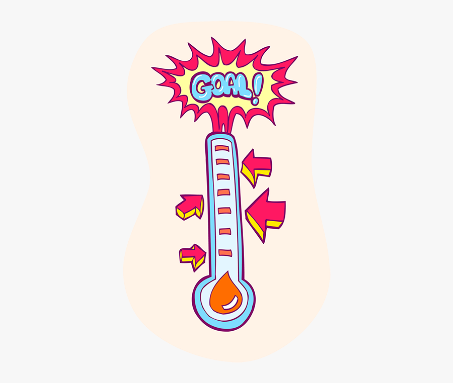 How To Make A - Goal Meter, Transparent Clipart
