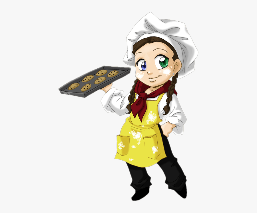 Thumb Image - Bonequinha Chef De Cozinha, Transparent Clipart