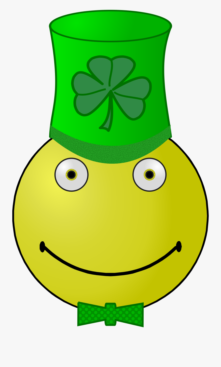 Patrick"s Day Smiley Clip Arts - Saint Patrick's Day, Transparent Clipart