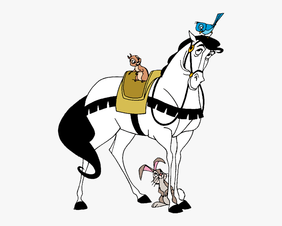 Horse Sleeping Clipart - Disney Horse Sleeping Beauty, Transparent Clipart