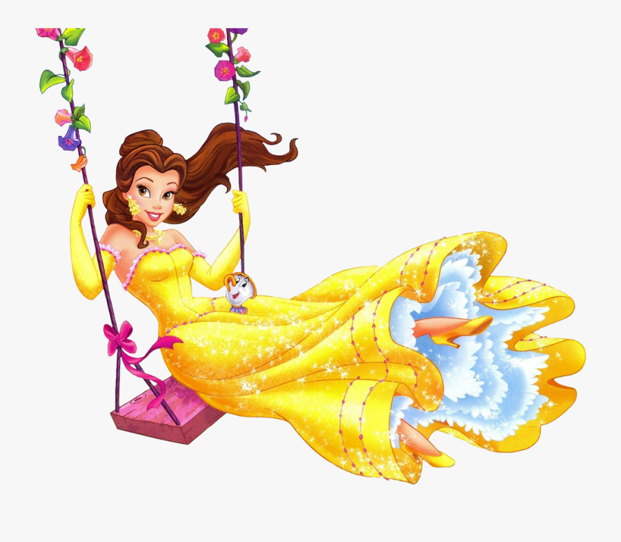Belle On A Swing, Transparent Clipart
