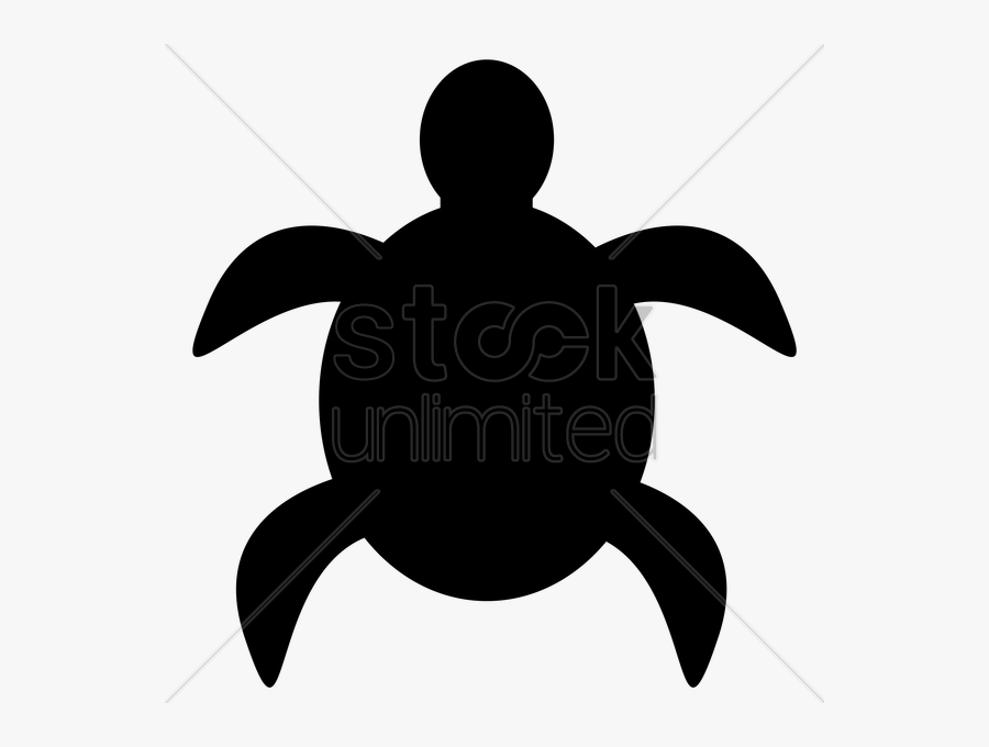 Silhouette Turtle Clipart Turtle Clip Art - Silhouette Of A Turtle, Transparent Clipart